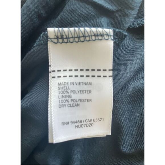 Laundry by Shelli Segal Women's Long Sleeve High Neck Mini Dress with Tiered Ski - Picture 7 of 7